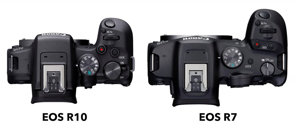 Canon EOS R10 vs EOS R7